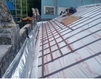 3ª Medição - Enripamento do telhado